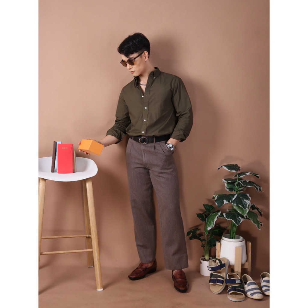 เสื้อเชิ้ต Shirt BEAMS ของแท้ 100% สภาพใหม่ Premium [BEAMS L 21/29] | MOPOKO