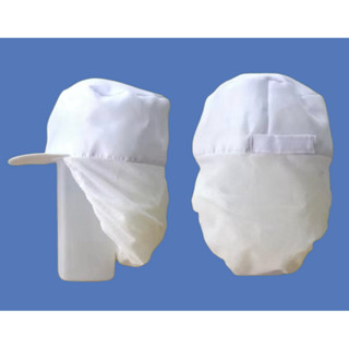 หมวกโรงงาน ตาข่ายบน เสริมตาข่ายเก็บผมล่าง หมวกคลุมผม หมวกโรง…