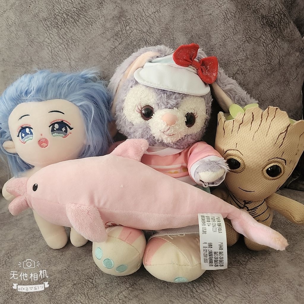 ลดราคาล้างสต๊อก มีตุ๊กตามีปัญหา ราคาถูก ใช้กับเครื่องคีบตุ๊กตาได้ ขายชุดละ 99 หยวน