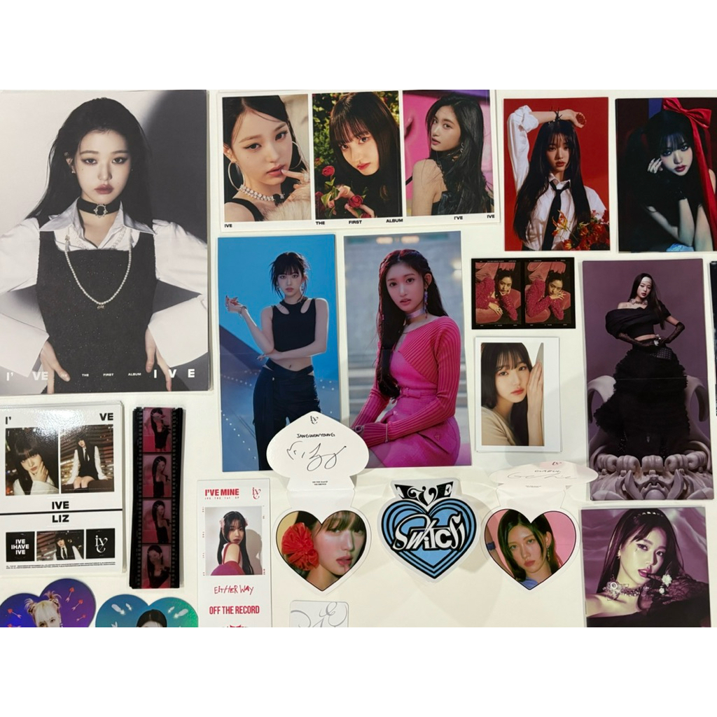 IVE OFFICIAL I Inclusions and Posters I IVE IVE I IVE MINE I IVE SWITCH I IVE EMPATHY I IVE SECRET