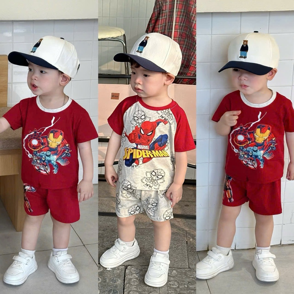 1 เซต ได้ไปเลย 2 ชุด (Iron Man & Spider-Man)