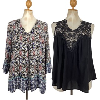 เสื้อสาวอวบงานเทียบมือหนึ่งพร้อมส่งกดสั่งได้เลยค่ะ