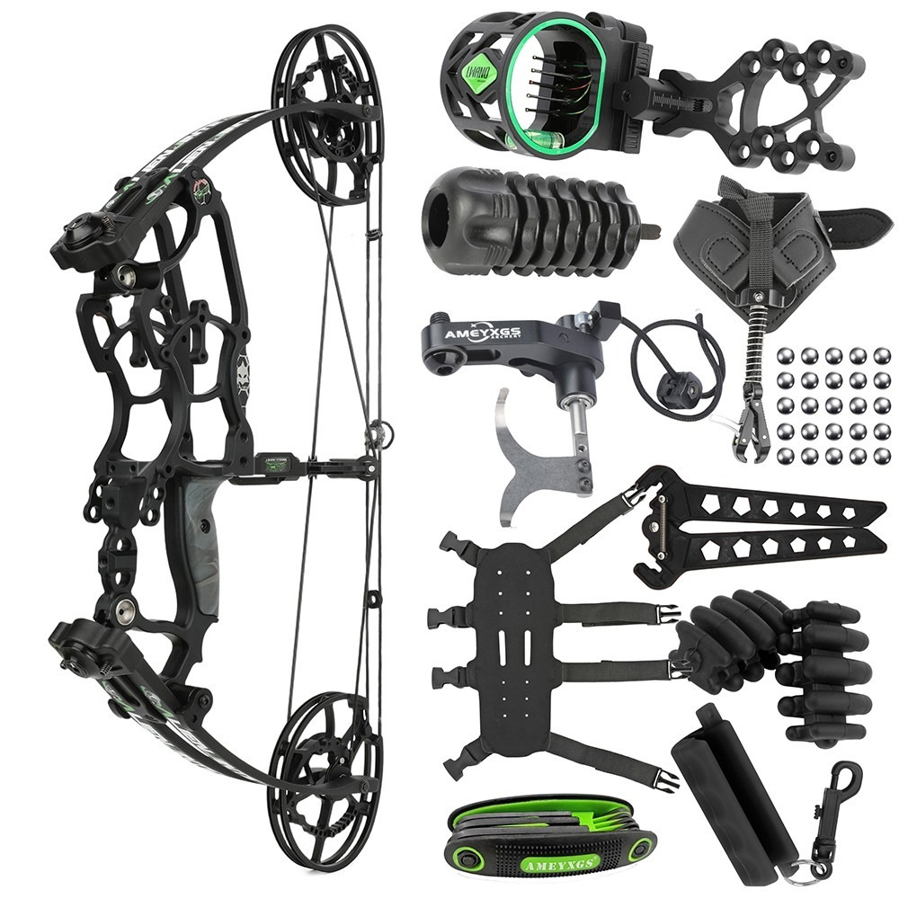 Phantom Composite Compound Bow 6061-T6 Aluminum 30-70LBS 340FPS IBO