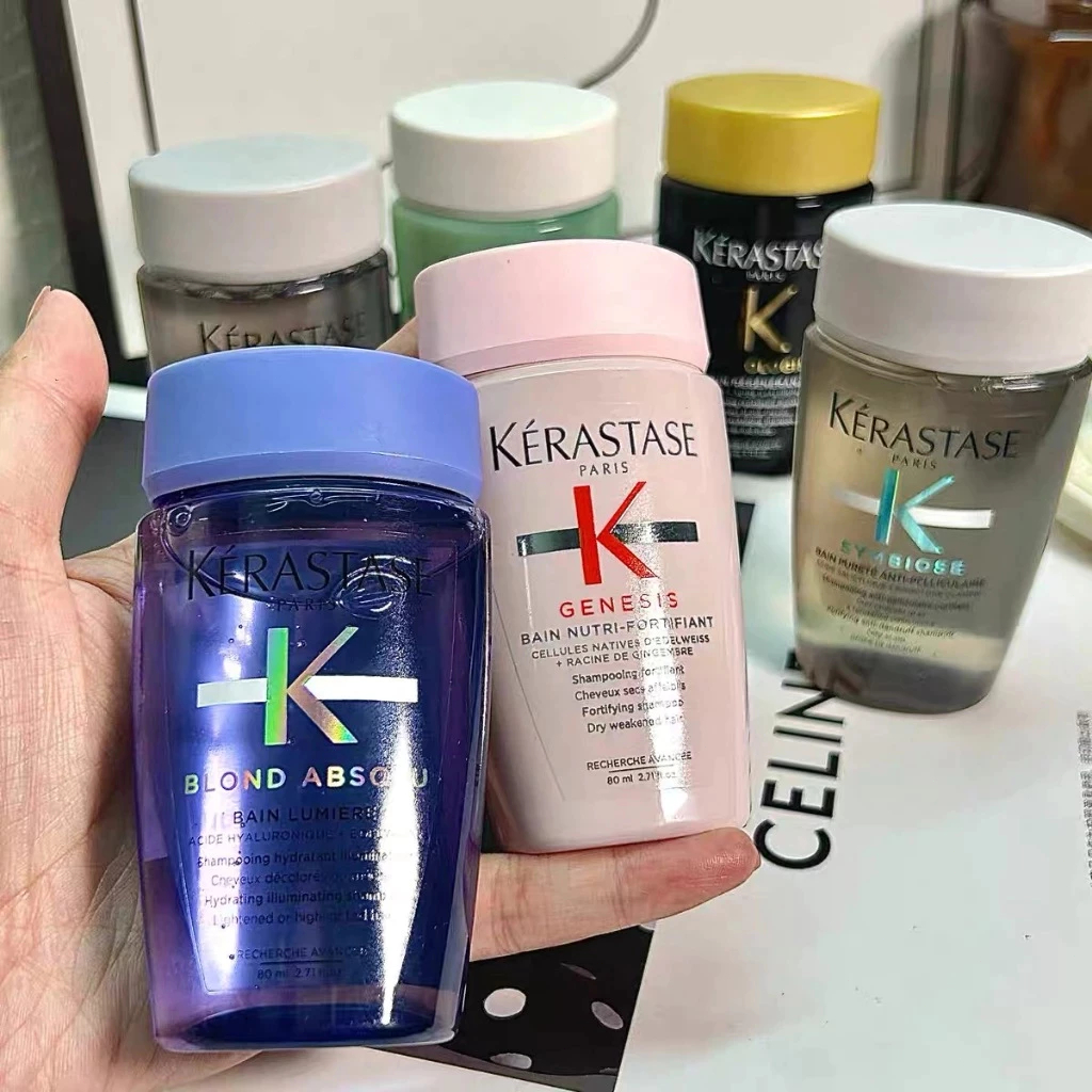แชมพู Kerastase Bain Shampoo Travel Size 80ml Shampoo สำหรับผมที่เสียหายแห้งหรือหยิก 80ml