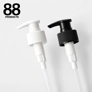 หัวปั๊มขวด หัวกดปั๊มพลาสติก สีขาว / สีดำ คอ 24 28mm สำหรับขวดโลชั่น ขวดแชมพู หัวปั๊มขวดน้ำยา 88 PRODUCTS