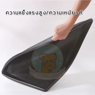 ของแถม ถาดรองกรงสัตว์เลี้ยง พลาสติก แข็งแรง ทนทาน ป้องกันสิ่งสกปรกกระเด็น