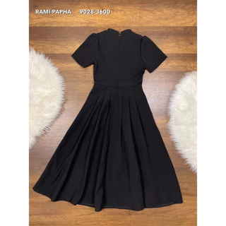 พร้อมส่ง เติม S-2XL⚡️RM 9028 ชุดเดรสสีดำเรียบหรูสวยดูแพง อกแต่งกระดุมสวยหรู #ชุดทำงาน งานสีดำ #สไตล์สาวเวียด2026