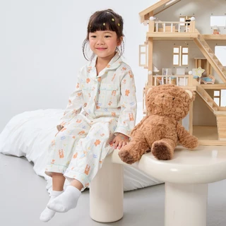 ชุดนอน sliptosleep - Teddy House Kid Set