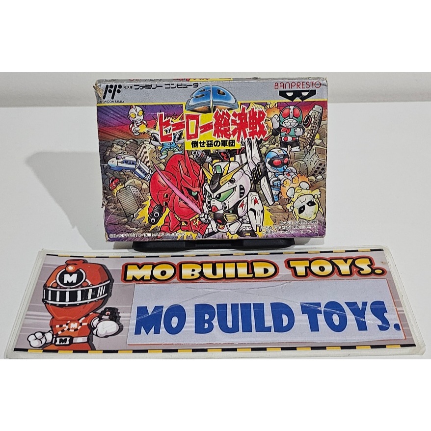Game Famicom SD Gundam Hero Senki ตลับแท้ Japan Fc จาก SD Gundam Hero Senki