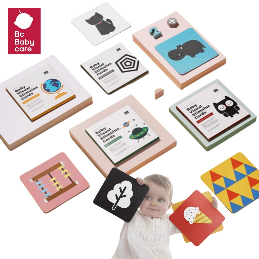 BabyCare Flash Card แฟลชการ์ด การ์ดเสริมสร้างพัฒนาการเด็ก การ์ดกระตุ้นสายตา ของเล่นเด็ก | BC Babycar