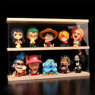 ตุ๊กตาฟิกเกอร์ One Piece Luffy Zoro Sanji Solon Ace Nami Roronoa Chopper Usopp BROOK ของเล่นสําหรับเด็ก