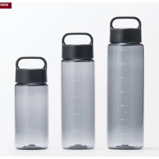 MUJI มูจิ ขวดน้ำ พกพา มีหูหิ้ว Easy-To-Carry Water Bottle With Scale 350 500 700 mL