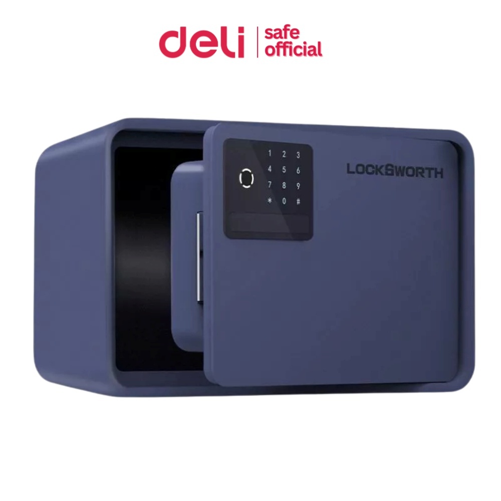 Deli ตู้เซฟอิเล็กทรอนิกส์ ตู้เซฟนิรภัย ระบบดิจิตอล สีมินิมอล แข็งแรง ทนทาน รับประกัน1ปี Safe Box