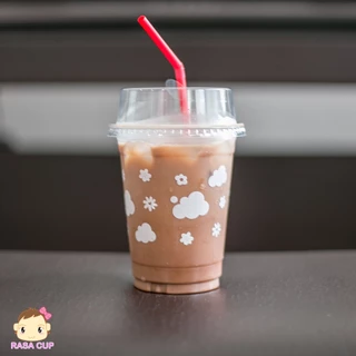 Today-FC-100 : แก้ว PET ยี่ห้อ FPC ขนาด 16oz รุ่น FC16 สกรีนลาย Today บรรจุ 100 ใบ (เฉพาะแก้วไม่รวมฝา)
