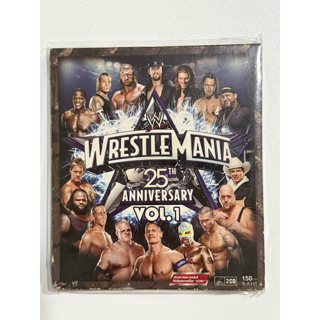VCD มวยปล้ำ WWE WRESTLEMANIA25