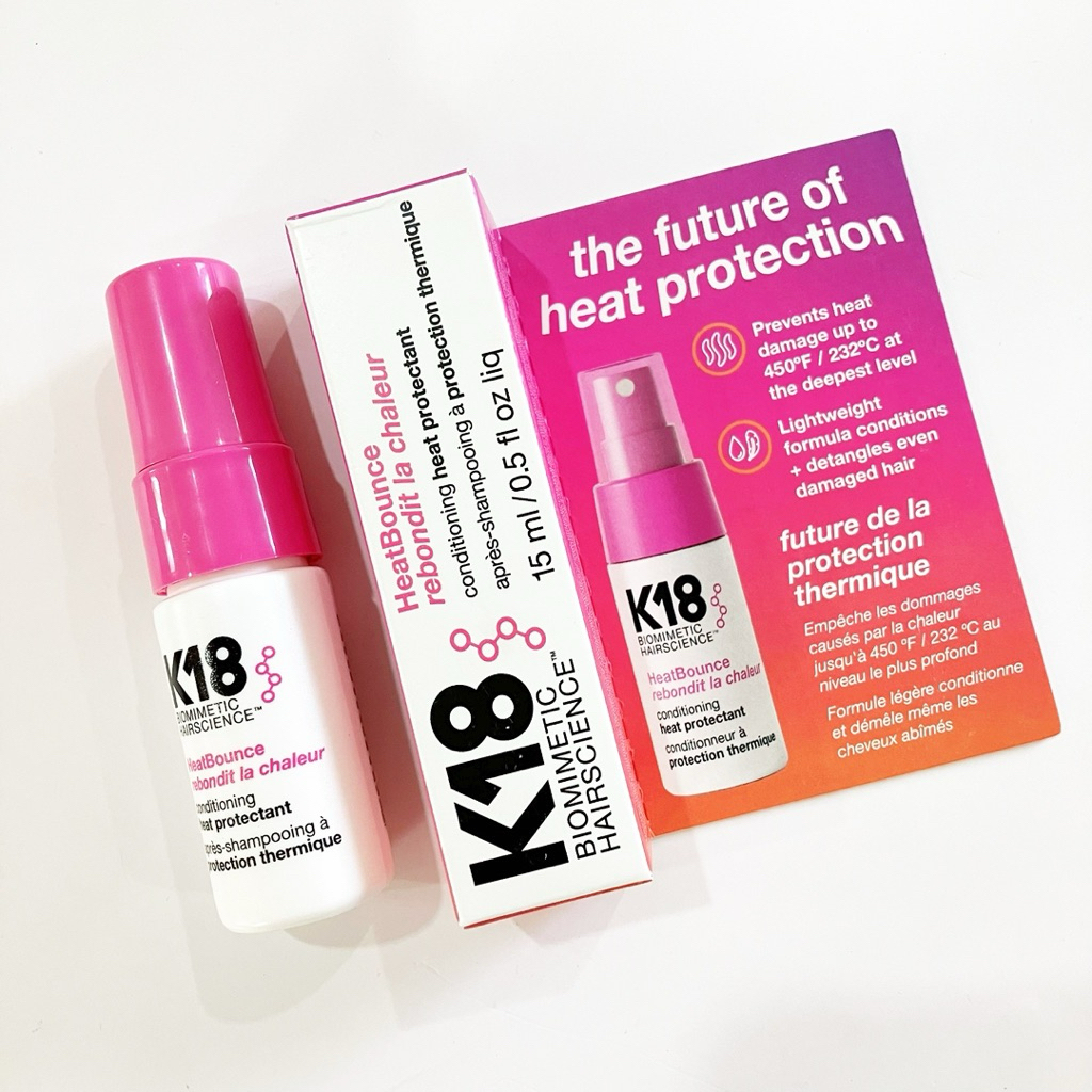 K18 HeatBounce Conditioning Heat Protectant 15ml