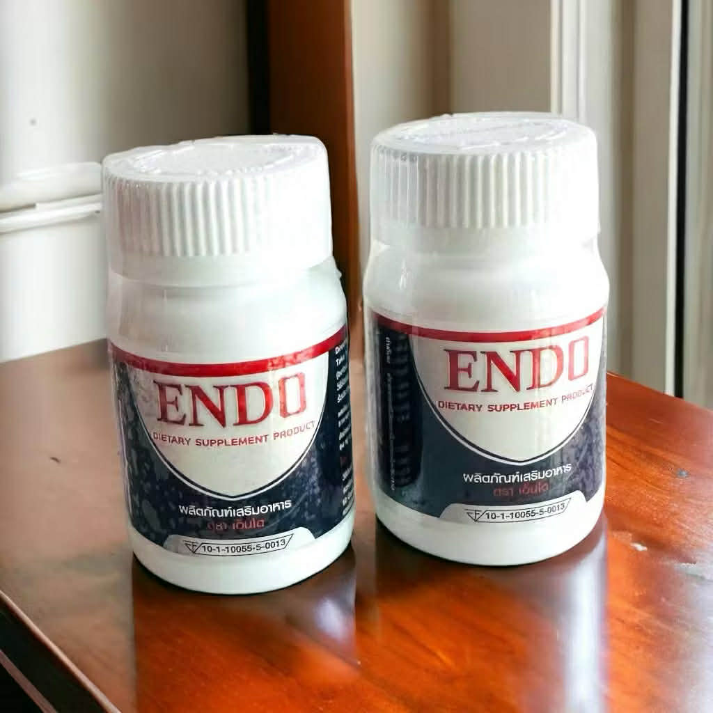 เอ็นโด Endo ( 2กระปุก)ผลิตภัณฑ์เสริมอาหารท่านชาย 1 กระปุก10 แคปซูล