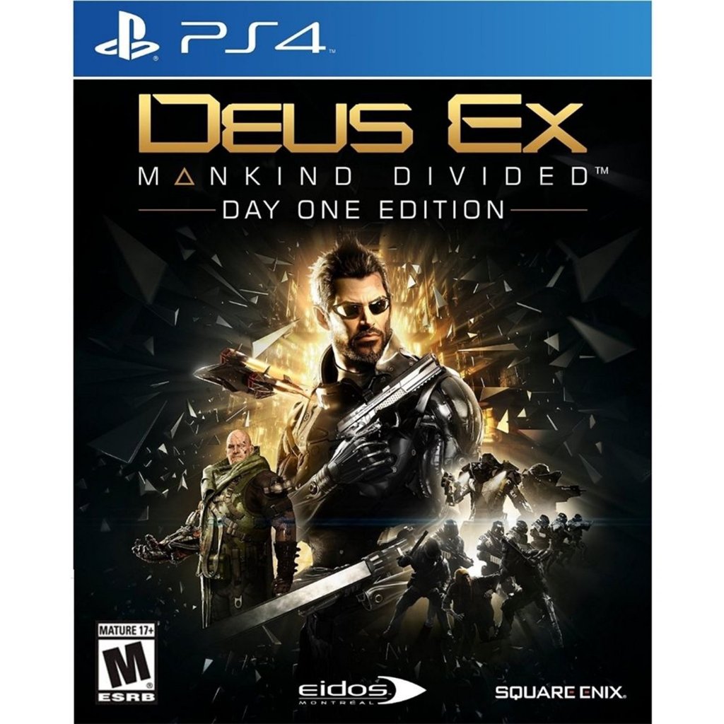 Deus Ex Mankind Divided (PS4) - ภูมิภาคสหรัฐอเมริกา - วิดีโอเกมมือสอง