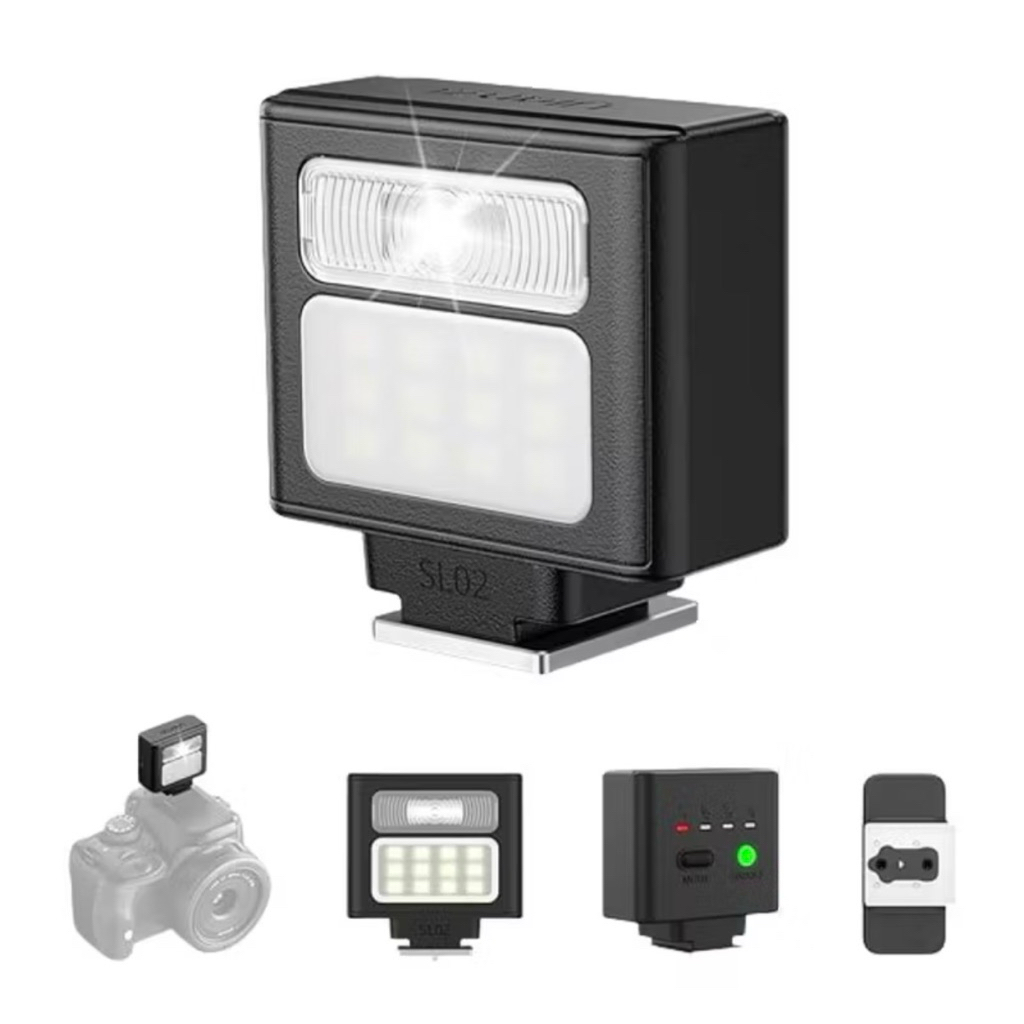 แฟลชกล้อง Ulanzi SL02 ไม่มีกล่อง ไม่มีตำหนิ