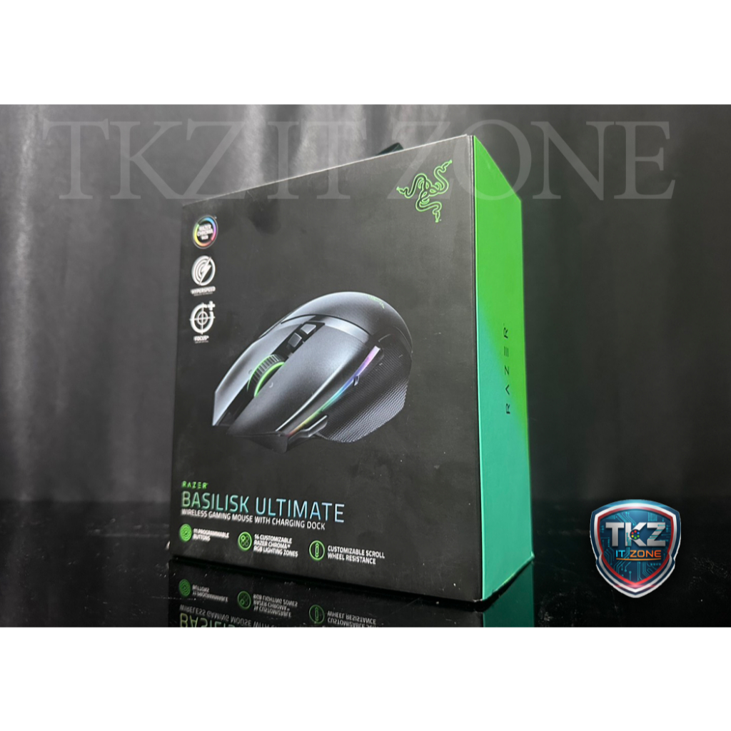 GAMING MOUSE (เมาส์) RAZER BASILISK ULTIMATE (WIRELESS MOUSE ) (มือสอง)