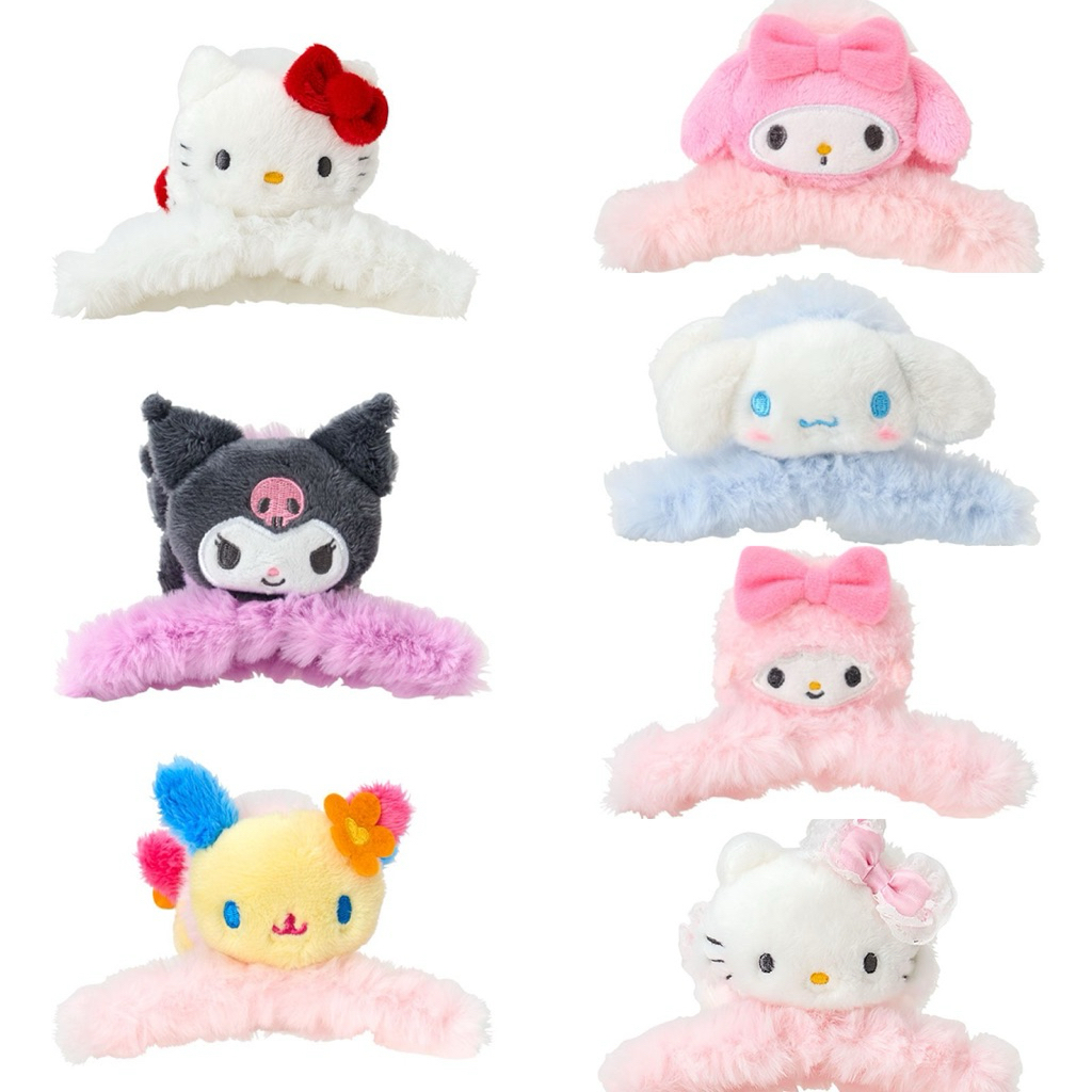 พร้อมส่ง Sanrio Hair Claw Clip กิ๊บหนีบผมลายน่ารัก
