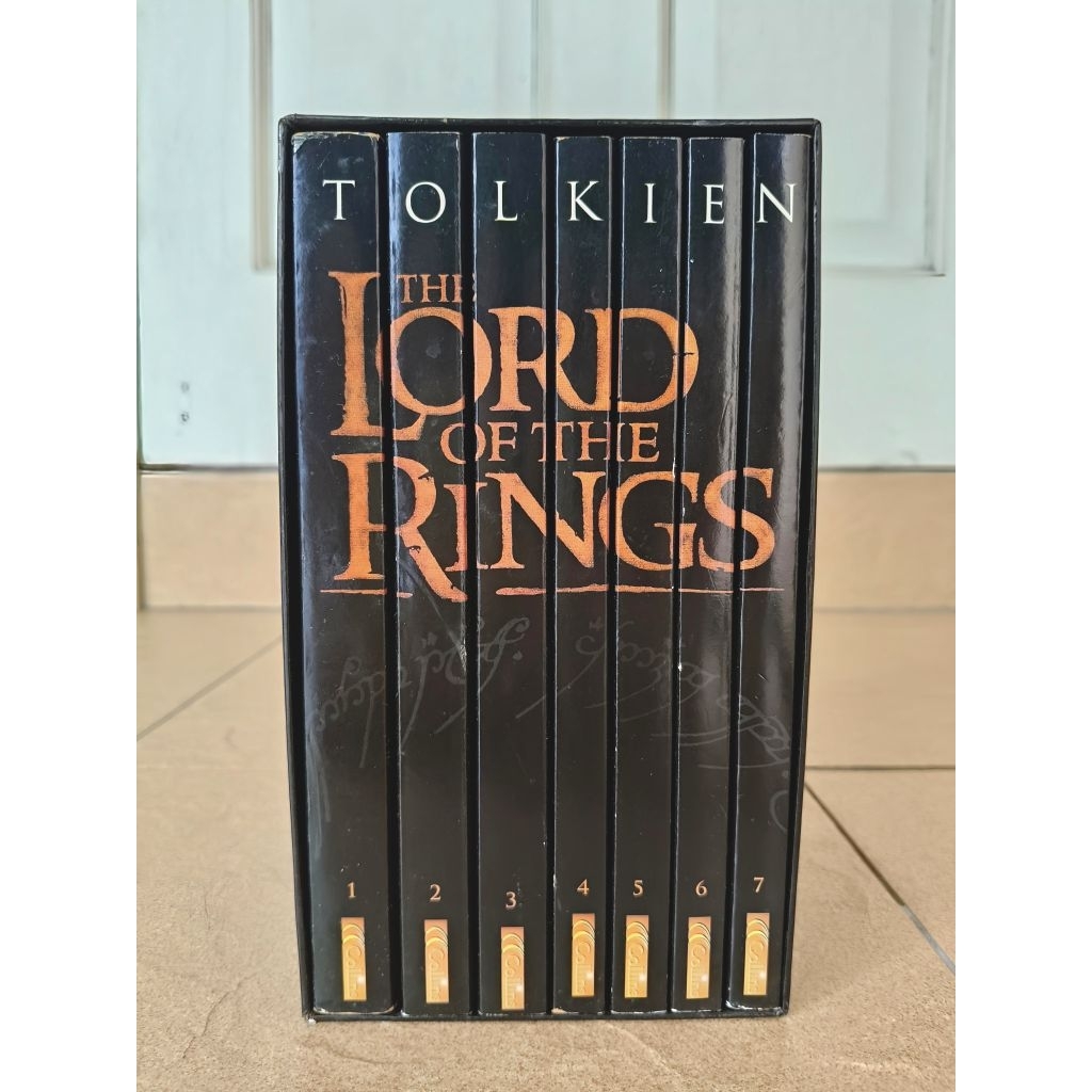 The Lord of the Rings (7 Volumes) Film Edition - HarperCollins (2001)