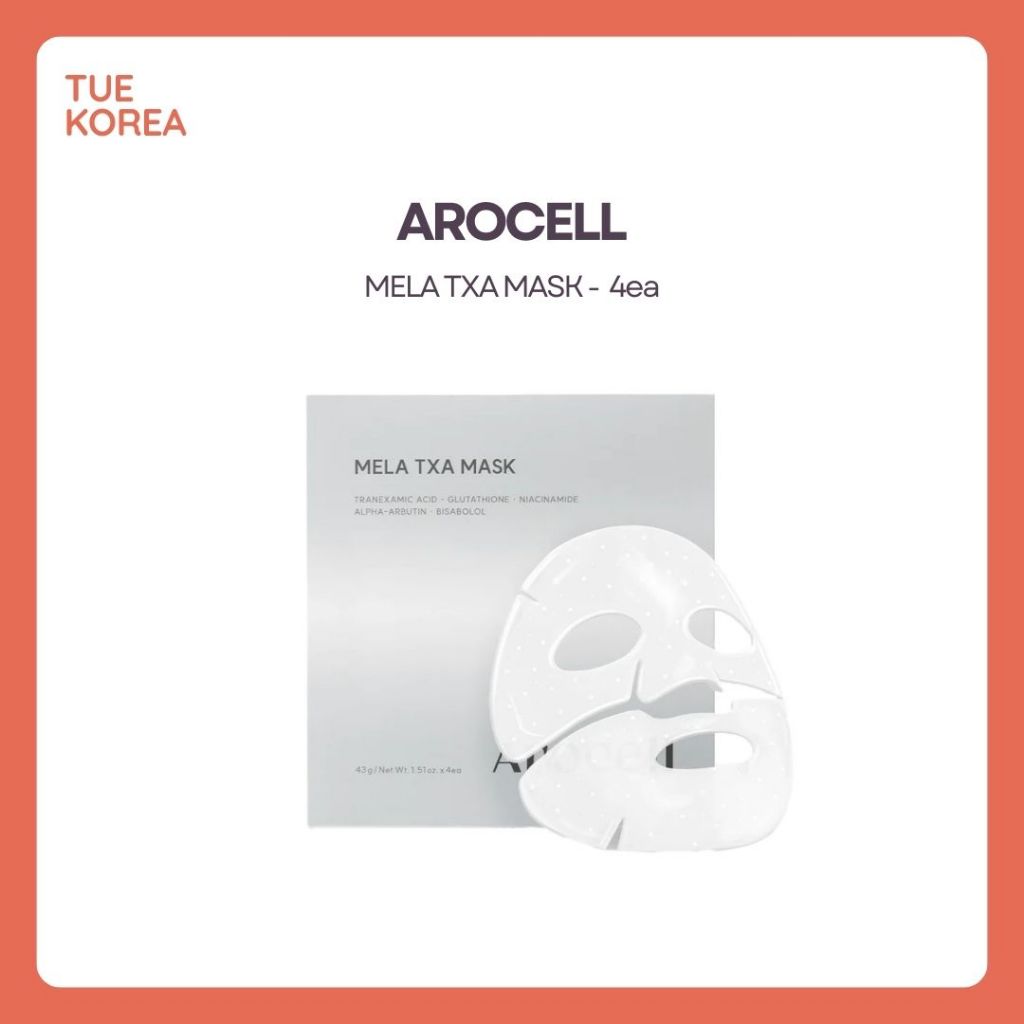 พร้อมส่งAROCELL Mela TXA Mask - 4 ea