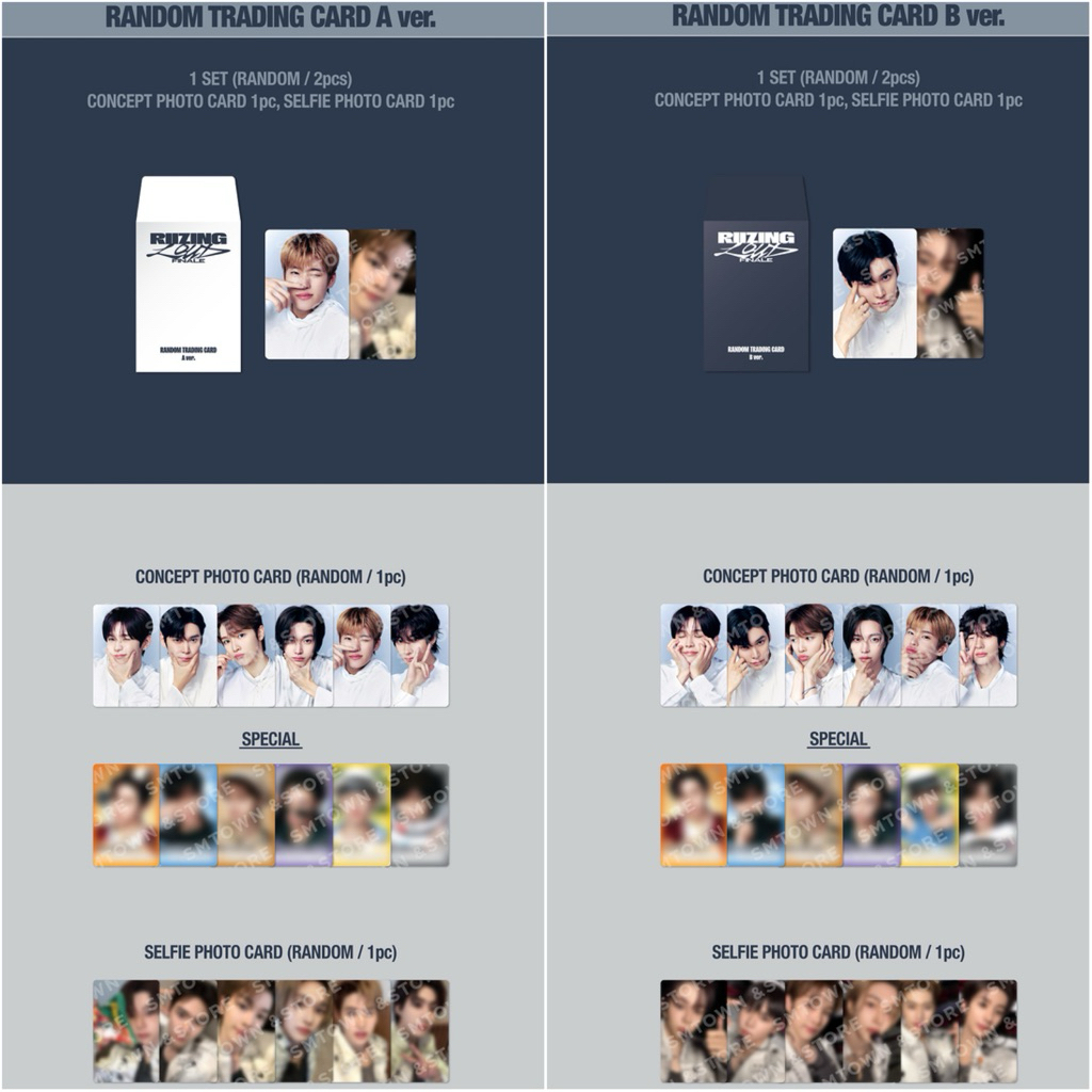 พร้อมส่ง ✨RIIZE CONCERT TOUR [RIIZING LOUD] FINALE - RANDOM TRADING CARD