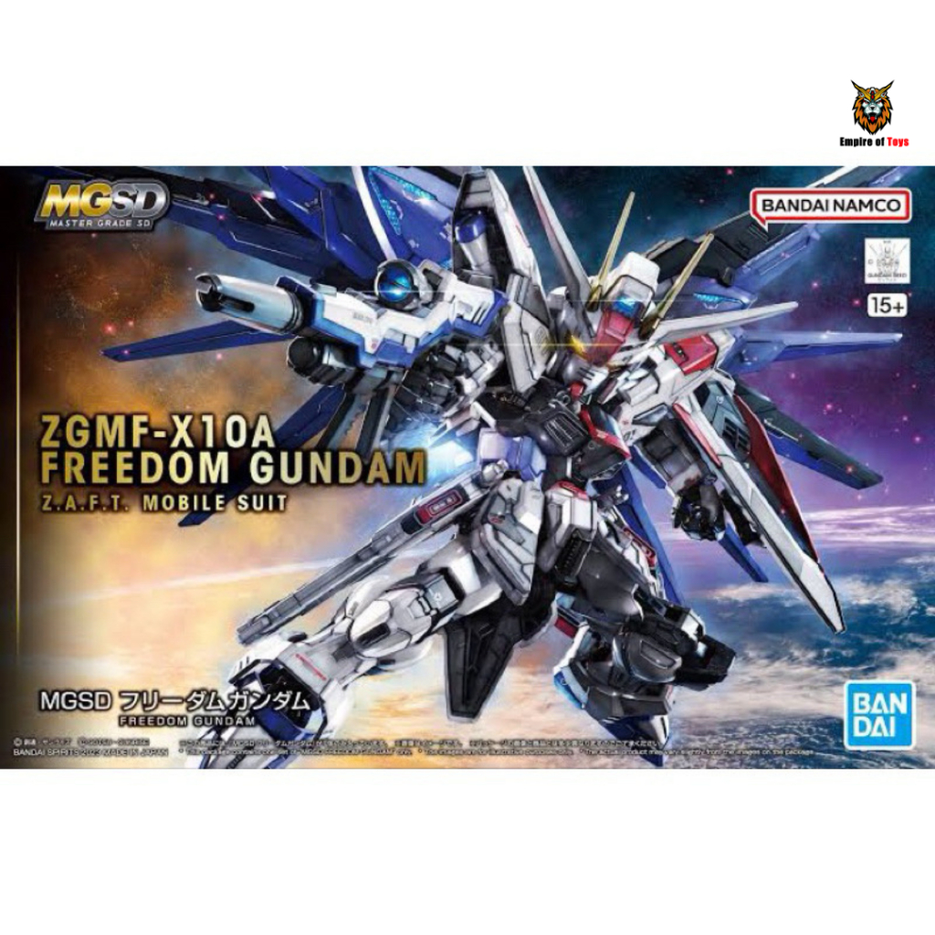 พร้อมส่ง 🔥 Bandai MGSD Freedom Gundam  (Plastic Model) ของใหม่