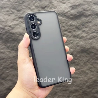 เคสขอบสีหลังด้าน SAMSUNG A07 A17 A57 A06 A16 A36 A56 A05 A05S A55 A25 A35 A15 A02 A42 A12 A02S A03S S/A14/A54/A34 025