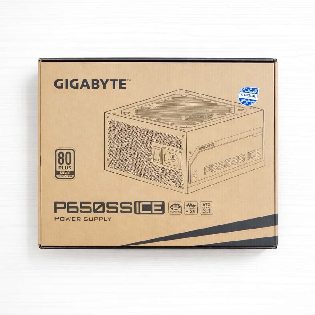 กล่อง PSU กล่อง power supply GIGABYTE P650w 80+