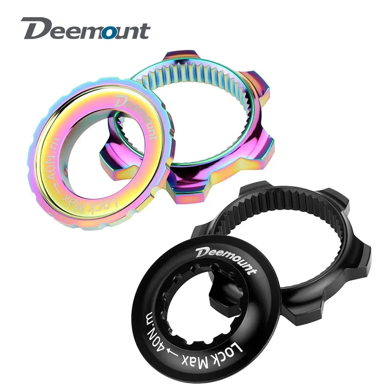 Deemount อะแดปเตอร์แปลงดุมล้อจักรยานแบบ Centerlock เป็น 6 รู สำหรับดิสก์เบรกจักรยานเสือภูเขาและจักรยานถนน DIY