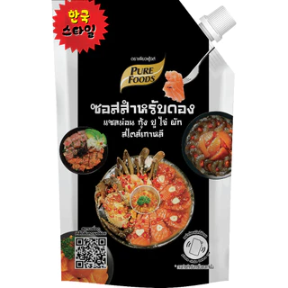 ชีสโตะจัง : มีฮาลาล [ยกลัง 10 ถุง] ซอสดอง เกาหลี 400 กรัม เพียวฟู้ดส์ ดองกุ้ง ปู ไข่ มีเก็บปลายทาง