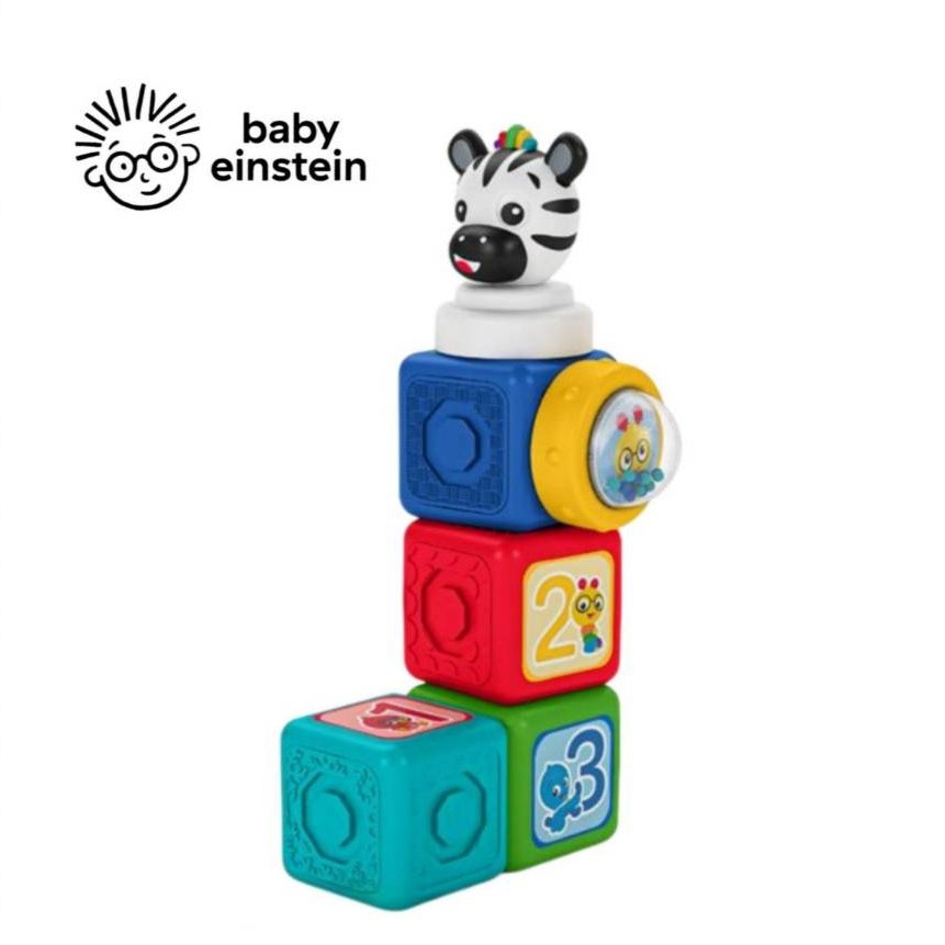 Baby Einstein Connectables Add & Stack บล็อคตัวต่อ แม่เหล็ก 6 ชิ้น