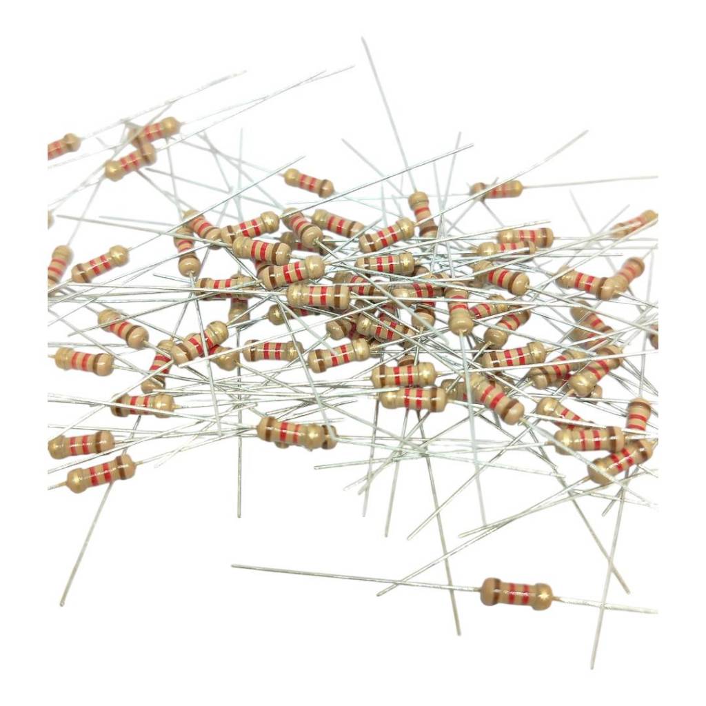 10pc ตัวต้านทาน 1/4w  ค่า 360-2.7k  resistor