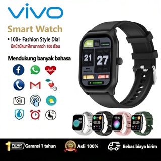 VIVO Smart Watch สัมผัสได้เต็มจอ IP68 ทนต่อน้ำ HD นิ้ว 200+โ…
