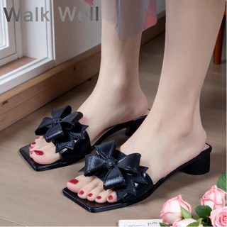 👠รองเท้าส้นสูงเยลลี่น่ารักสำหรับผู้หญิง | รองเท้าส้นสูงแบบกันลื่นแบบเปิดนิ้วเท้า รองเท้าแตะปาร์ตี้เต้นรำฤดูร้อนแสนสบาย