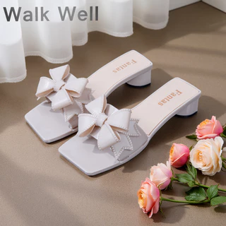 👠รองเท้าส้นสูงเยลลี่น่ารักสำหรับผู้หญิง | รองเท้าส้นสูงแบบกันลื่นแบบเปิดนิ้วเท้า รองเท้าแตะปาร์ตี้เต้นรำฤดูร้อนแสนสบาย
