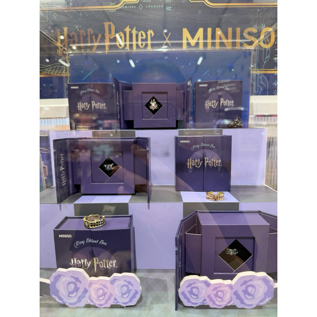 แหวน กล่องสุ่มแหวน harry potter 💍 ของแท้จากช๊อป (พร้อมส่งคะ)