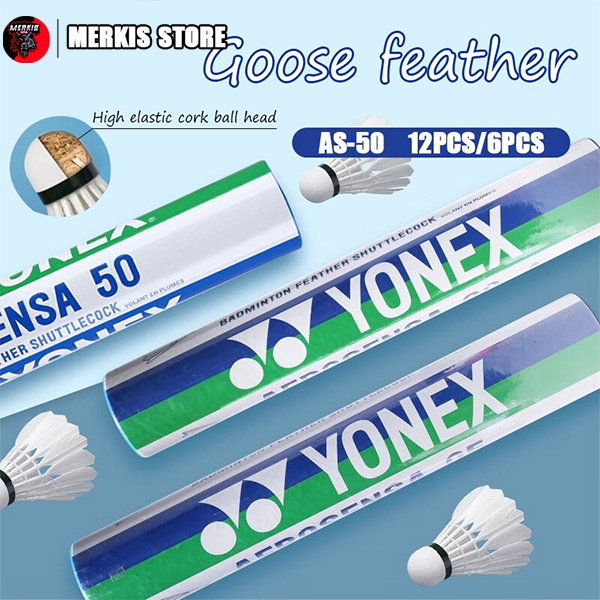 ลูกแบดมินตัน AEROSENSA 50 ขนห่านพรีเมียม ใช้แข่งระดับโลก!! ของแท้ 100% ส่งไว เก็บเงินปลายทาง
