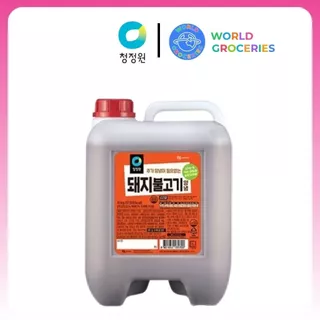 น้ำซอสหมักเนื้อวัว และเนื้อหมู บุลโกกิ คาลบี (Bulgogi / Galbi Marinade Sauce) ตรา ชองจองวอน ขนาด 10 กิโลกรัม