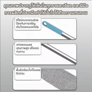DeeDee ไม้ปัดฝุ่น แปรงปัดฝุ่น ไม้กวาดหยากไย่ ไม้ปัดฝุ่นไมโครไฟเบอร์ ซักได้ ดักจับฝุ่นดี งอตัวได้ ไม้กวาดฝุ่นยืดหดได้