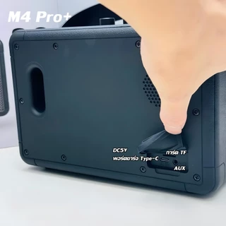【ของแท้ 100%】(ปรับเบส-แหลมได้) ลำโพง บลูทูธ รุ่น M4 เสียงดีมาก เบสหนัก 55W ลำโพงบลูทูธ เบสแน่น ดีไซส์สวย Bluetooth speak
