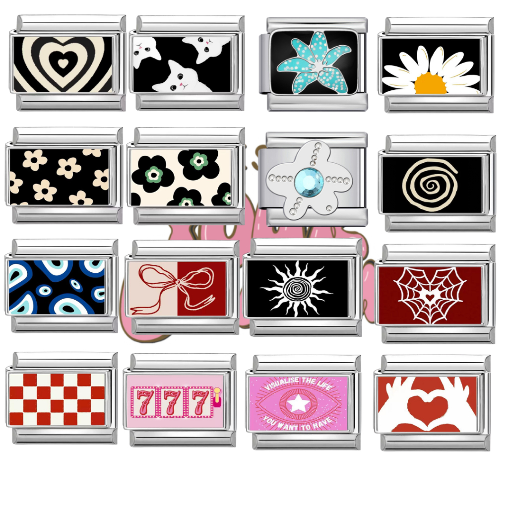 yourcharm italian charm bracelet อิตาเลี่ยนชาร์ม สร้อยข้อมือเลือกลายเองได้ ราคาต่อ 1 ชิ้น