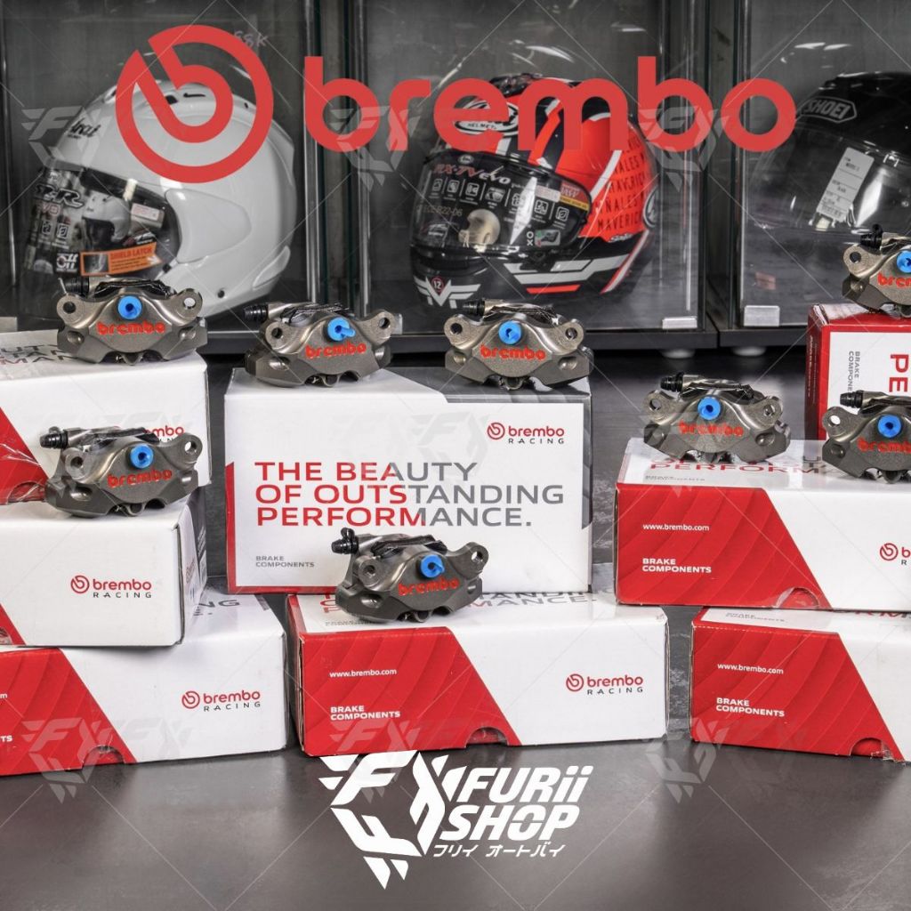 ปั๊มเบรค Brembo Racing ด้วง HP 2 Pot พอร์ต 2 ลูกสูบ ( ด้วง HP ช็อคโกแลต / ด้วงดำ / ด้วงนเกิล Nikle )