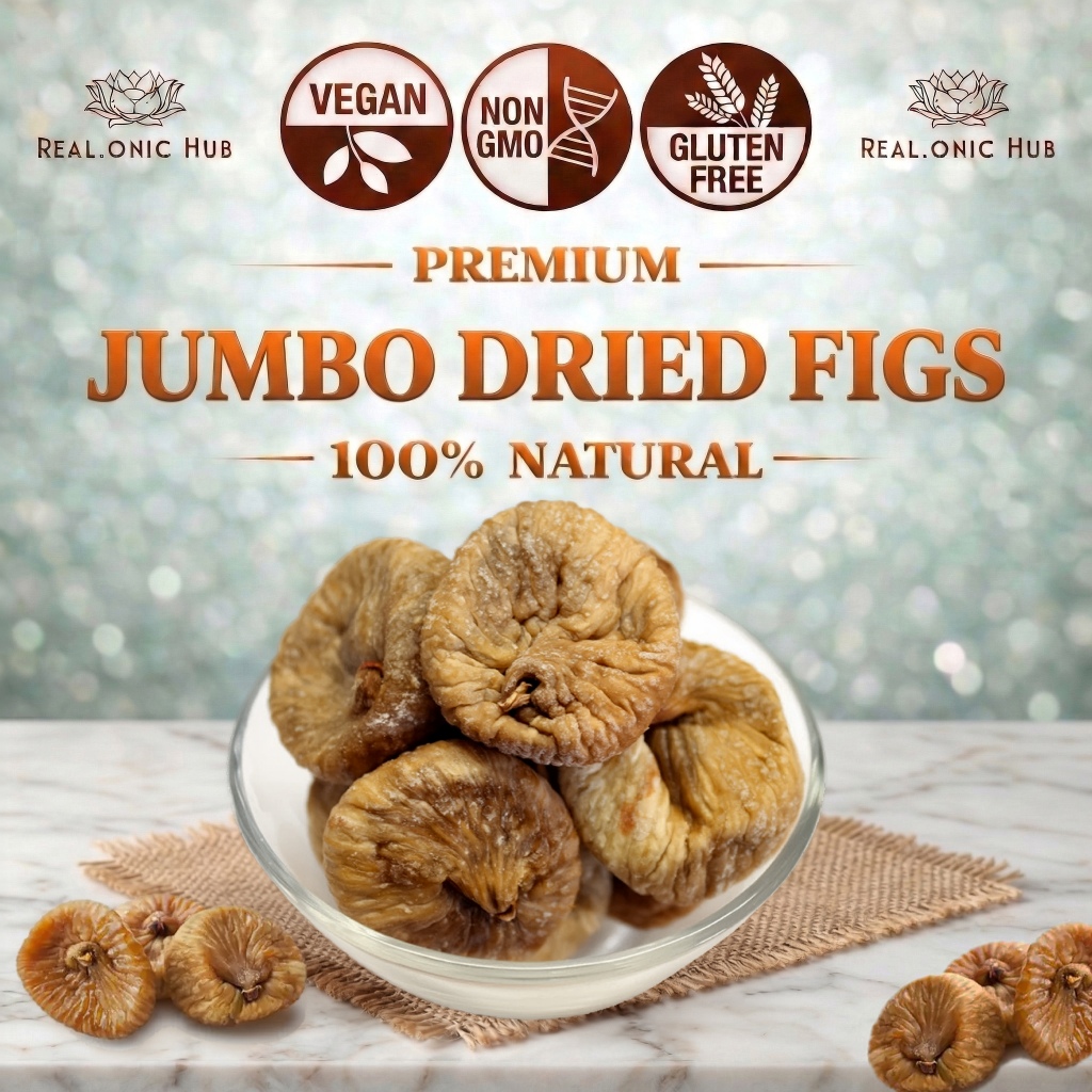 😍 ลูกฟิกซ์ (มะเดื่อแห้ง) 💝 Premium Calimyrna Jumbo Figs & Turkish Smyrna Dried Figs 💝 Natural 100% 💝 No Added Sugar