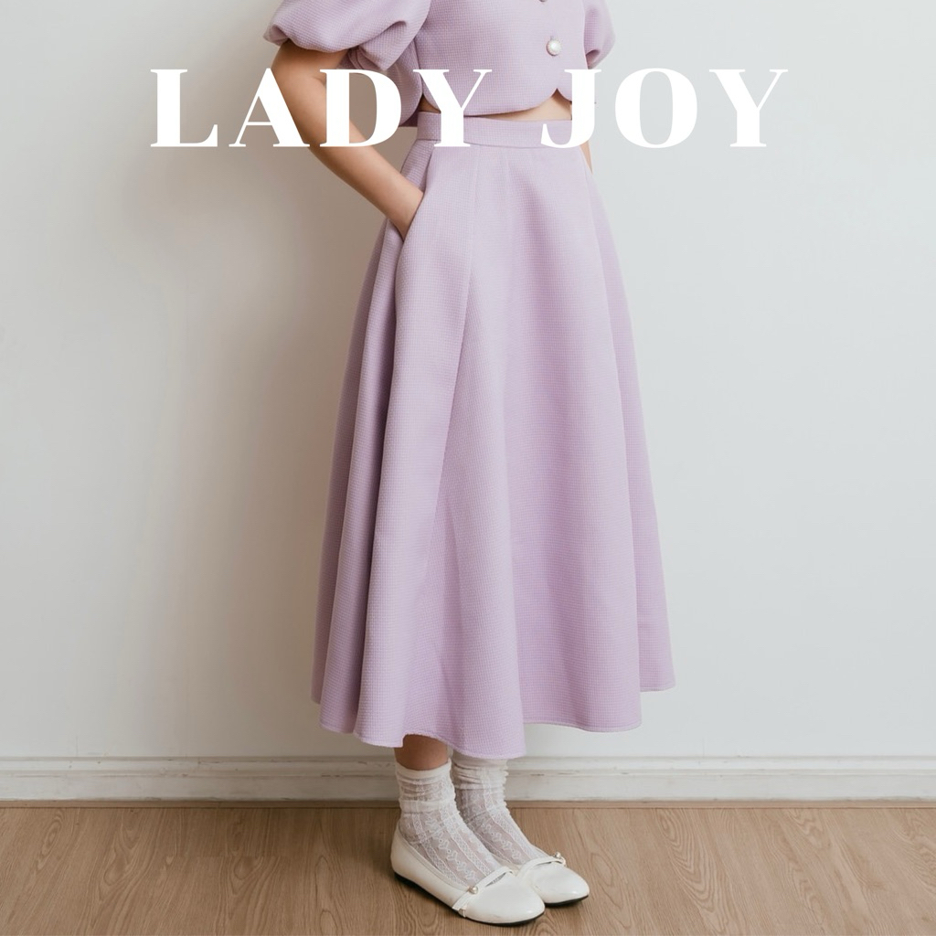 Joy midi skirt กระโปรงยาว มี 6 สี (เฉพาะกระโปรง)