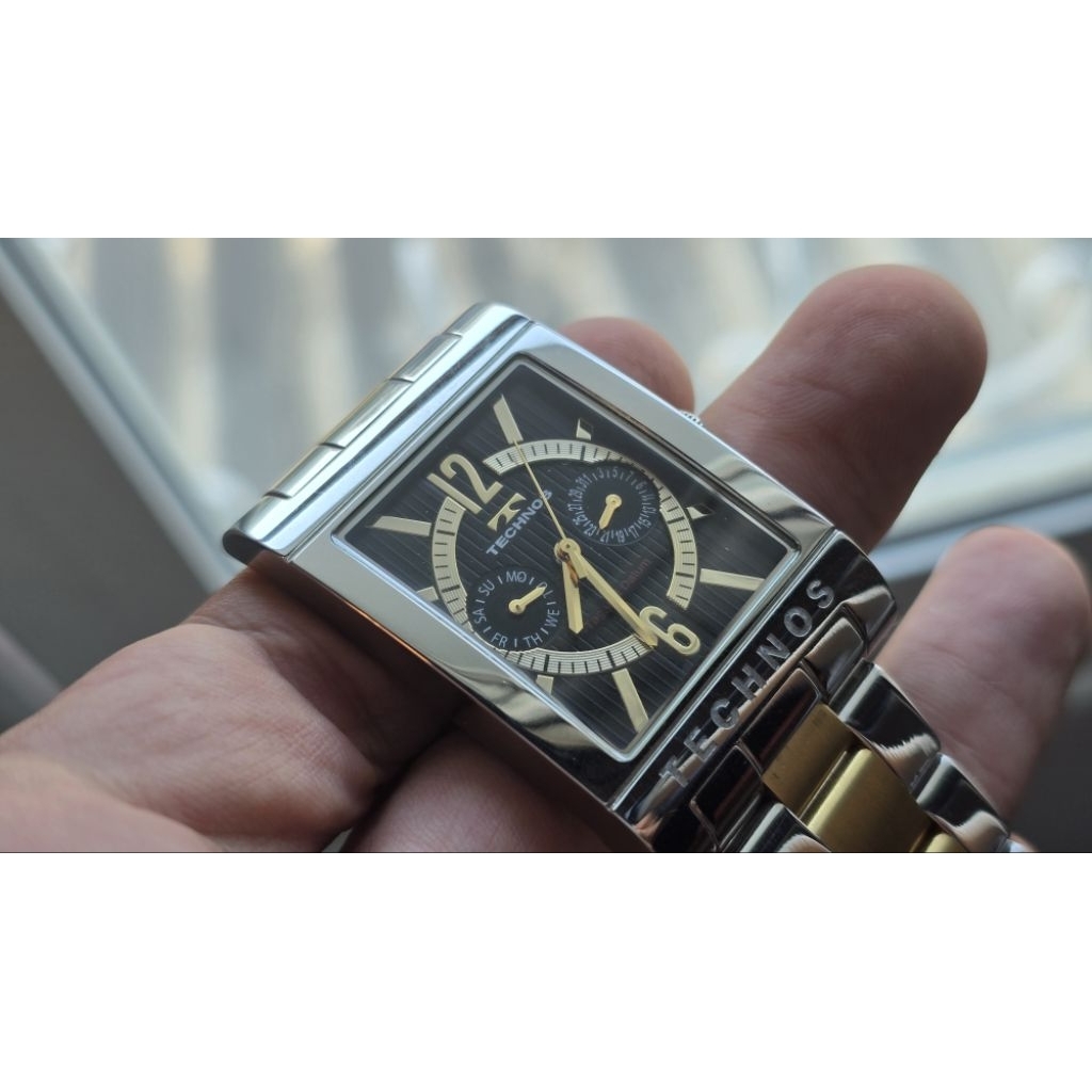 Technos Swiss made Tank watch