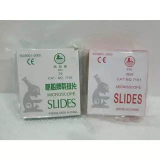 กระจกสไลด์ Microscope Slides Microscope Slide อุปกรณ์วิทยาศาสตร์ กระจกกล้องจุลทรรศน์ แผ่นสไลด์