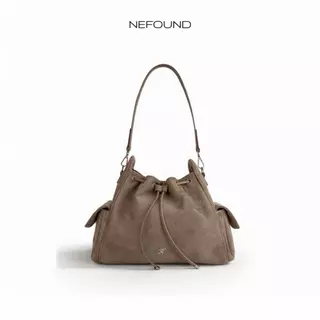 NF25029 NEFOUND กระเป๋า Cargo รุ่น Helen bag หนังกลับ Premium 13 นิ้ว